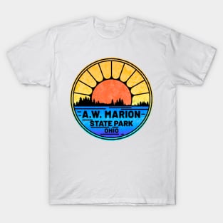 A.W Marion State Park Ohio OH Hargus Lake T-Shirt